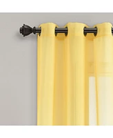 Umbre Fiesta Sheer Window Curtain Panels