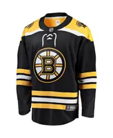 Men's Fanatics Black Boston Bruins Breakaway Home Jersey