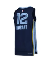 Men's Nike Ja Morant Navy Memphis Grizzlies Authentic Jersey - Association Edition