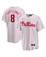 Men's Nike Nick Castellanos White Philadelphia Phillies Replica Player Jersey