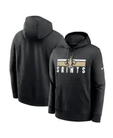 Men's Nike Black New Orleans Saints Club Fleece Pullover Hoodie