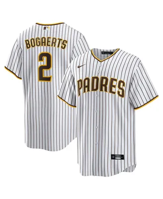 Men's Nike Xander Bogaerts White, Brown San Diego Padres Home Official Replica Player Jersey