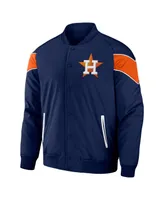 Men's Darius Rucker Collection by Fanatics Navy Houston Astros Baseball Raglan Full-Snap Jacket