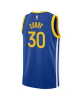 Big Boys Nike Stephen Curry Golden State Warriors Swingman Jersey