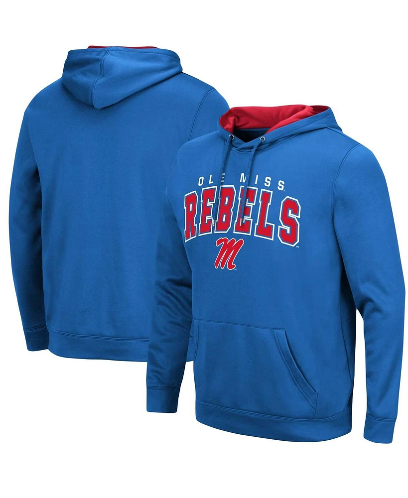 Colosseum Men's Ole Miss Rebels Resistance Pullover Hoodie