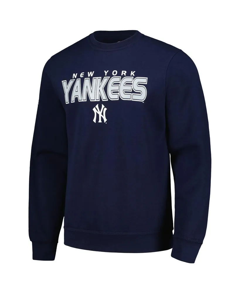 Men's Stitches Navy New York Yankees Pullover Sweatshirt