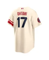 Men's Nike Shohei Ohtani Cream Los Angeles Angels 2022 City Connect Replica Player Jersey