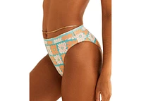 Womens Ultra Cheeky Swim Bikini Bottom