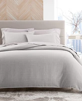 Hotel Collection Modern Crosshatch Comforter Set, Full/Queen, Exclusively at Macy's