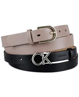 Calvin Klein Women's 2-Pc. Skinny Dress Belts Set