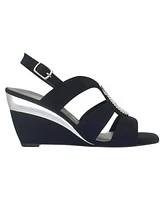 Impo Women's Violette Ornamented Wedge Sandals