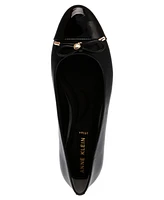Anne Klein Women's Luci Cap Toe Ballet Flats