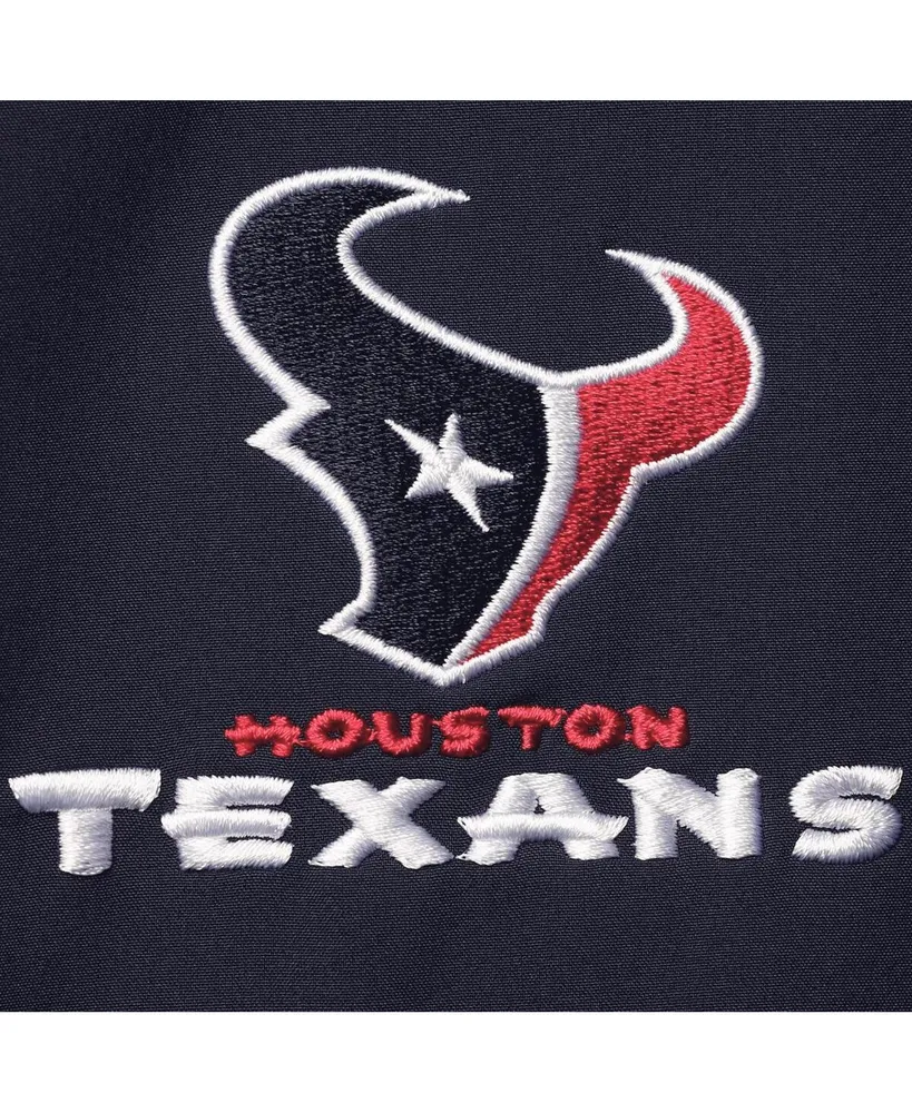 Men's Dunbrooke Navy Houston Texans Big and Tall Sonoma Softshell Full-Zip Jacket