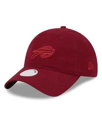 Women's New Era Cardinal Buffalo Bills Color Pack 9TWENTY Adjustable Hat