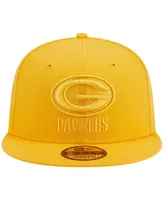 Men's New Era Gold Green Bay Packers Color Pack 9FIFTY Snapback Hat