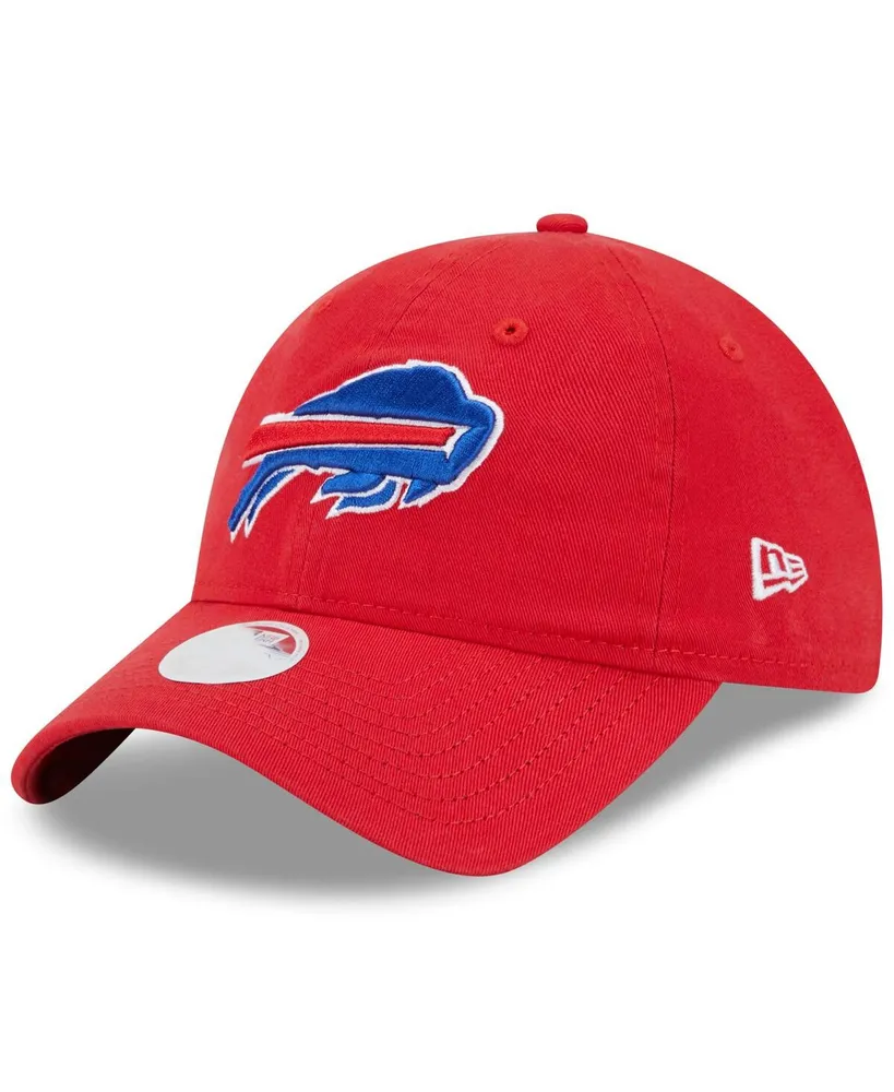 Women's New Era Red Buffalo Bills Main Core Classic 2.0 9TWENTY Adjustable Hat