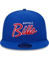 Men's New Era Royal Buffalo Bills Main Script 9FIFTY Snapback Hat