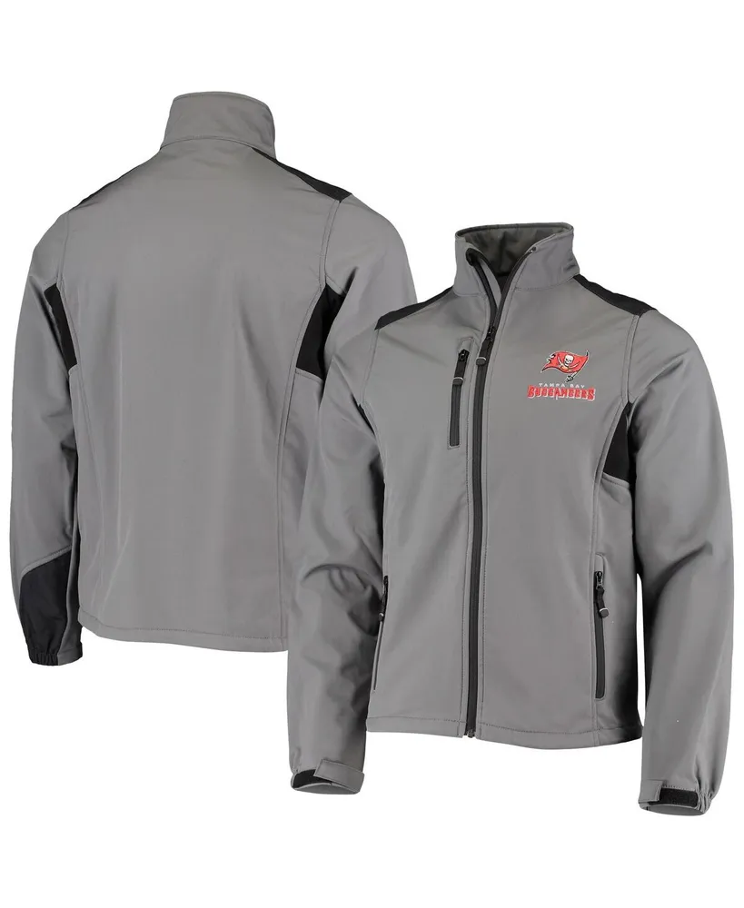 Men's Dunbrooke Charcoal Tampa Bay Buccaneers Circle Softshell Fleece Full-Zip Jacket