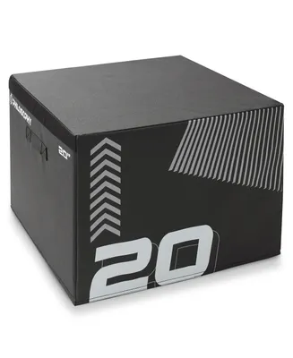 Philosophy Gym 20" Soft Foam Plyometric Box - Jumping Plyo Box for Training and Conditioning