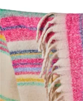 Free People Skye Stripe Fringe Throw, 50"x 60"