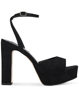 Steve Madden Women's Assured Ankle-Strap Platform Dress Sandals