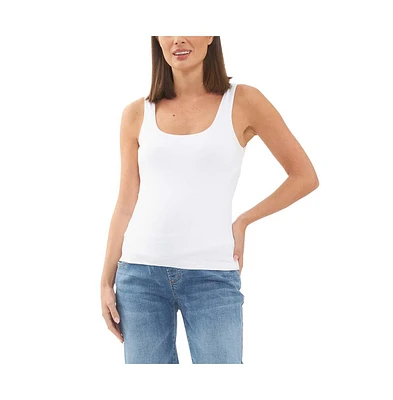 Ripe Maternity Maternity Ripe Luxe Knit Tank Top White