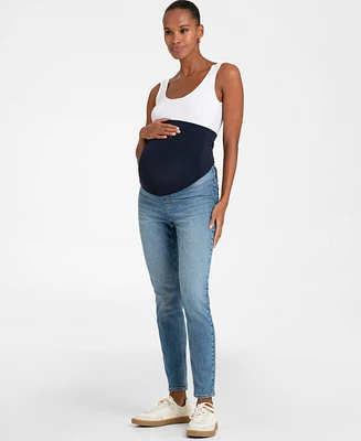 Seraphine Women's Cotton Light Skinny Maternity Jeans