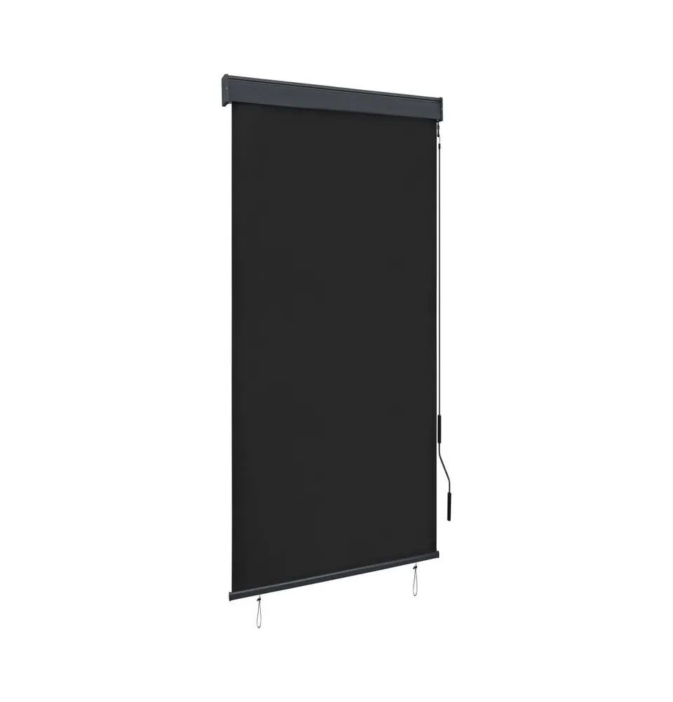 Outdoor Roller Blind 31.5"x98.4" Anthracite