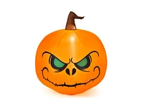 4 Feet Halloween Inflatable Pumpkin with Build-in Led Light