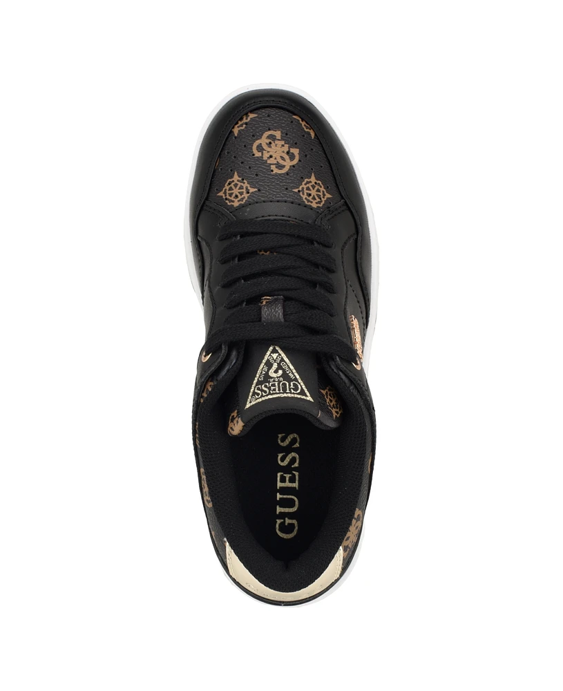 Guess Women's Rubinn Lace-Up Logo Detail Sneakers