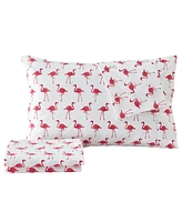 Premium Comforts Coastal Printed Microfiber 3-Pc. Sheet Set, Twin