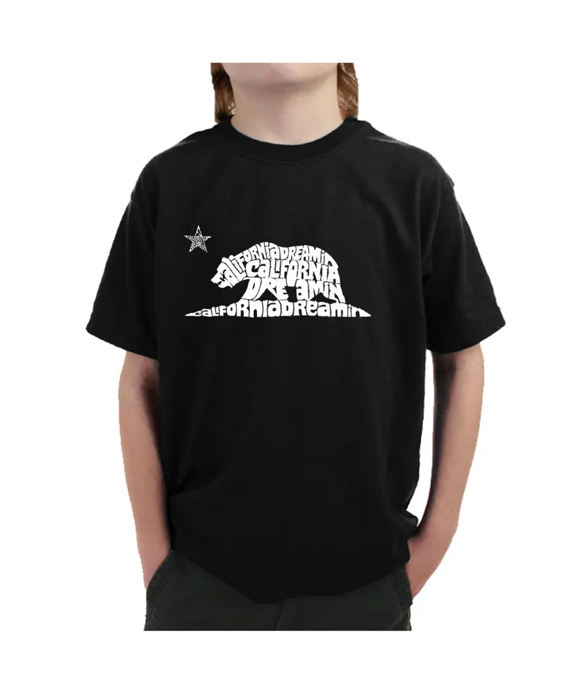 Boy's Word Art T-shirt - California Dream