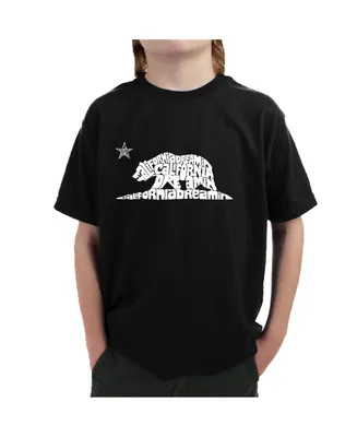 Boy's Word Art T-shirt - California Dream