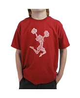 Boy's Word Art T-shirt - Cheer