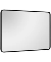 Homcom 30 x 22 Wall-Mounted Living Room Recgle Mirror