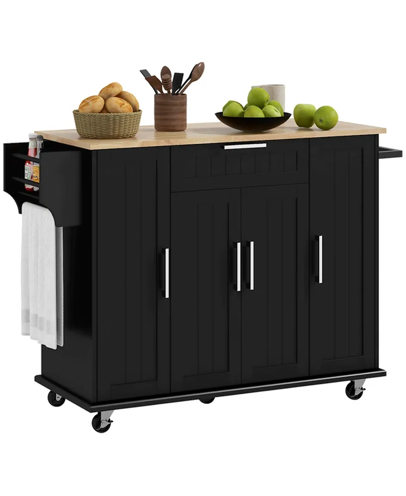 Homcom Kitchen Island on Wheels