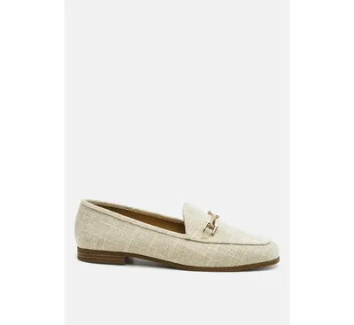 Womens zaara solid faux suede loafers