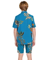 Volcom Big Boys Paradiso Floral-Print Woven Shirt