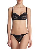 Natori Plush Romance Hi-Thong Underwear 771328