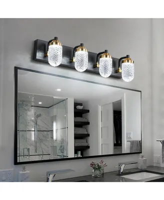 Vanity Lights With 4 Led Bulbs For Bathroom Lighting