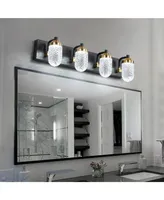 Vanity Lights With 4 Led Bulbs For Bathroom Lighting