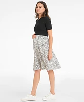 Seraphine Women's Knitted Top Maternity Nursing Dress
