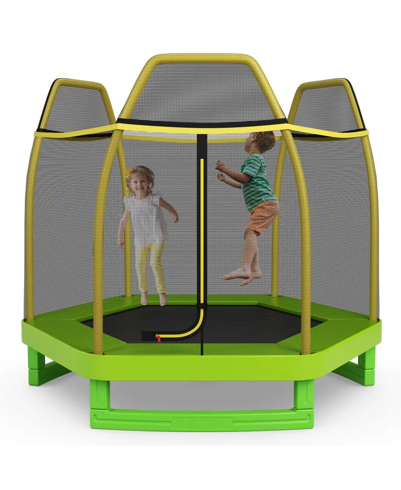 Inolait 7 Feet Kids Recreational Bounce Jumper Trampoline