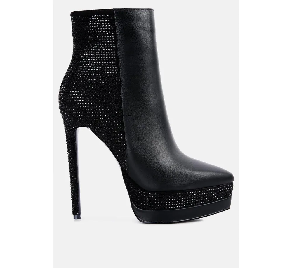 encanto high heeled ankle boots