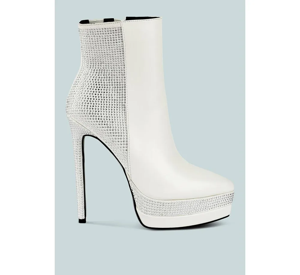 Encanto High Heeled Ankle Boots