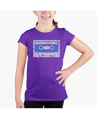 Girl's Word Art T-shirt - 80s One Hit Wonders