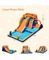 4-in-1 Kids Bounce Castle with Splash Pool without Blower