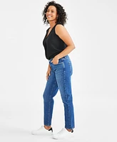Style & Co Women's Mid-Rise Relaxed Girlfriend Jeans