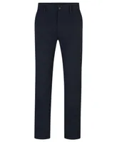 Boss by Hugo Boss Men's Structured Tapered-Fit Trousers