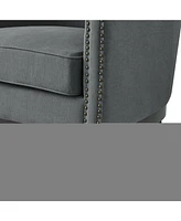 Roswell 29" Linen Accent Chair